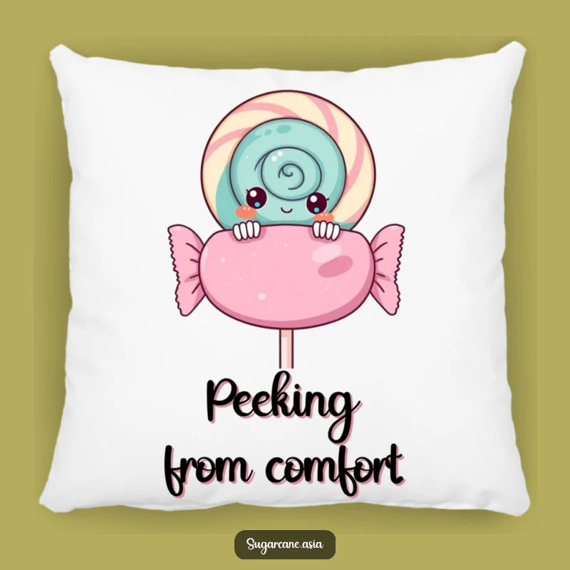 Cute Funny Kawaii Lollipop Pillow: Soft Sweet Comfort, Adorable Amusing Funny Gift