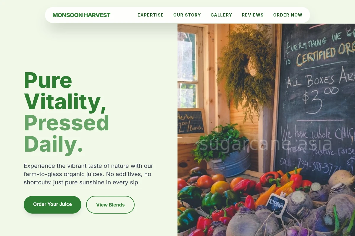 Juice Organic Food