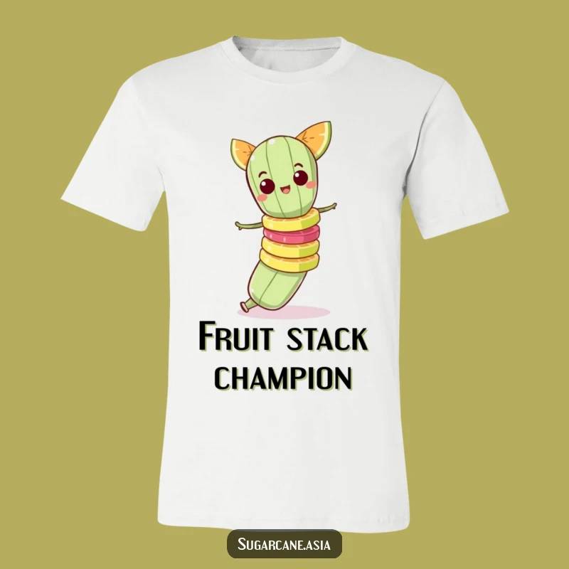 Funny Sugarcane T-Shirt, Fruit Stack Shenanigans, Epic Funny Gift